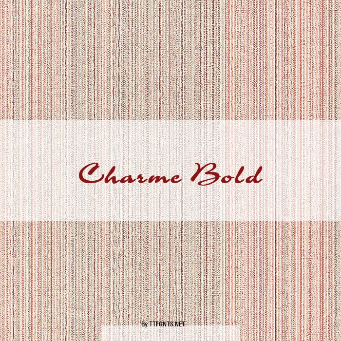 Charme Bold example